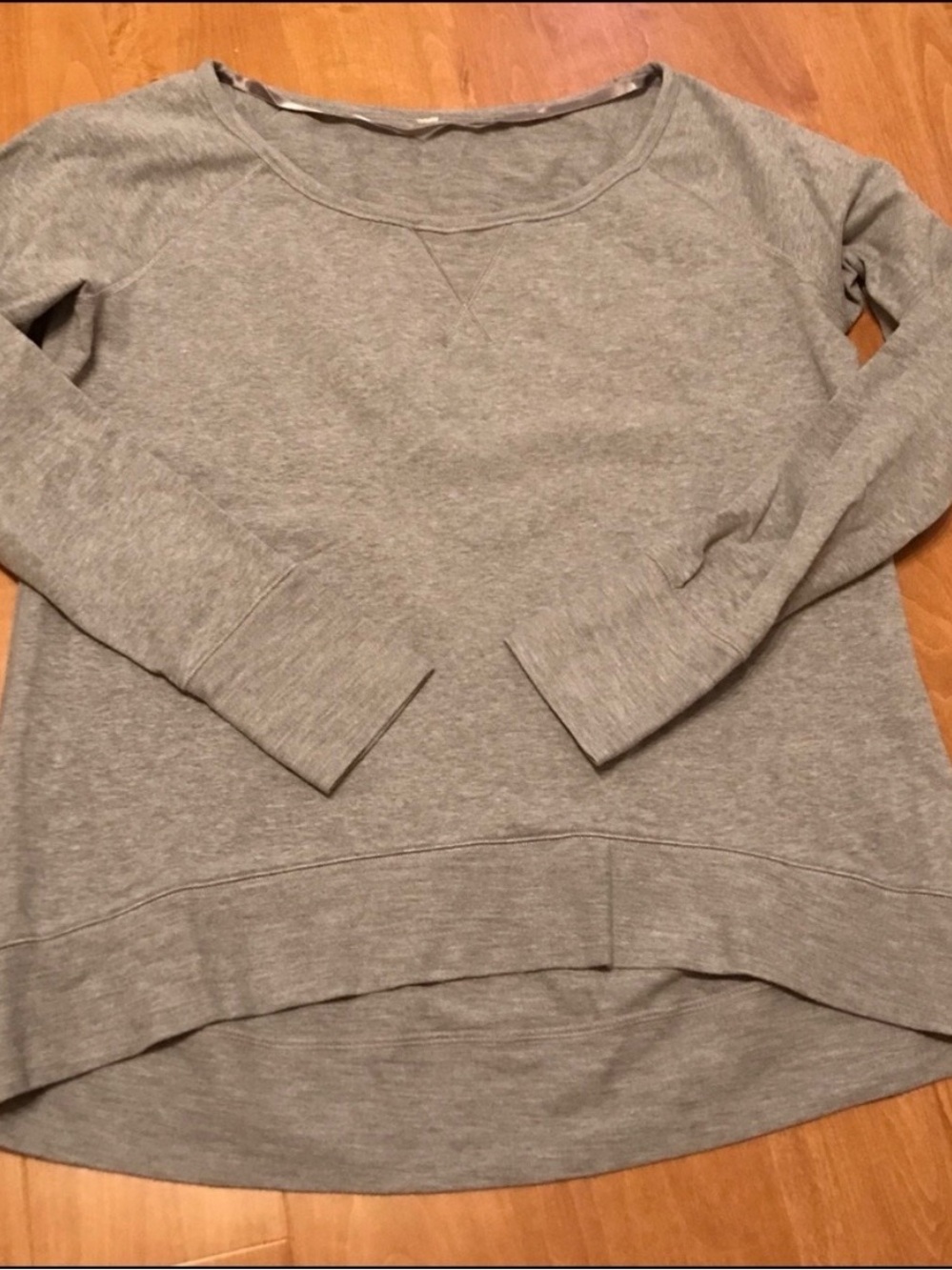 LULULEMON Women’s Boatneck Gray Sweater